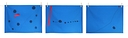 Torchon Miró - Bleu I